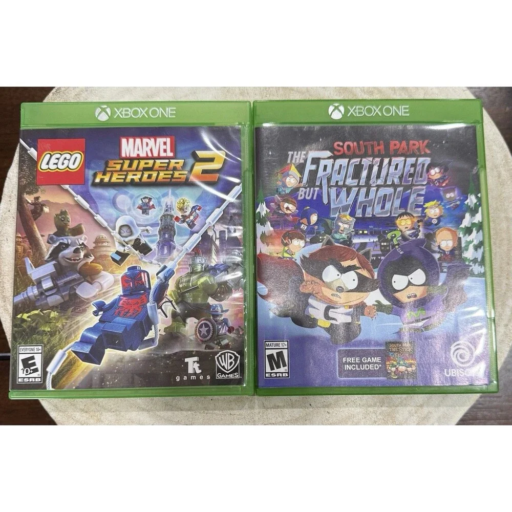 Xbox One  Lego Marvel Super Heroes 2, South Park The Fractured But Whole - lot 2